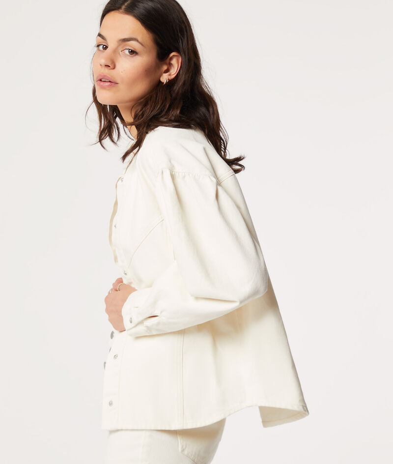 Cotton overshirt ;${refinementColor}