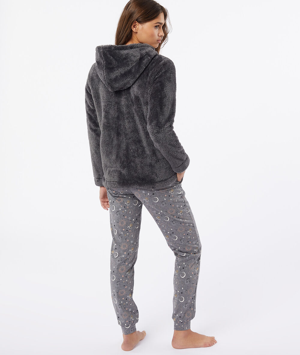 Polar fleece 3-pieces pajama;${refinementColor}