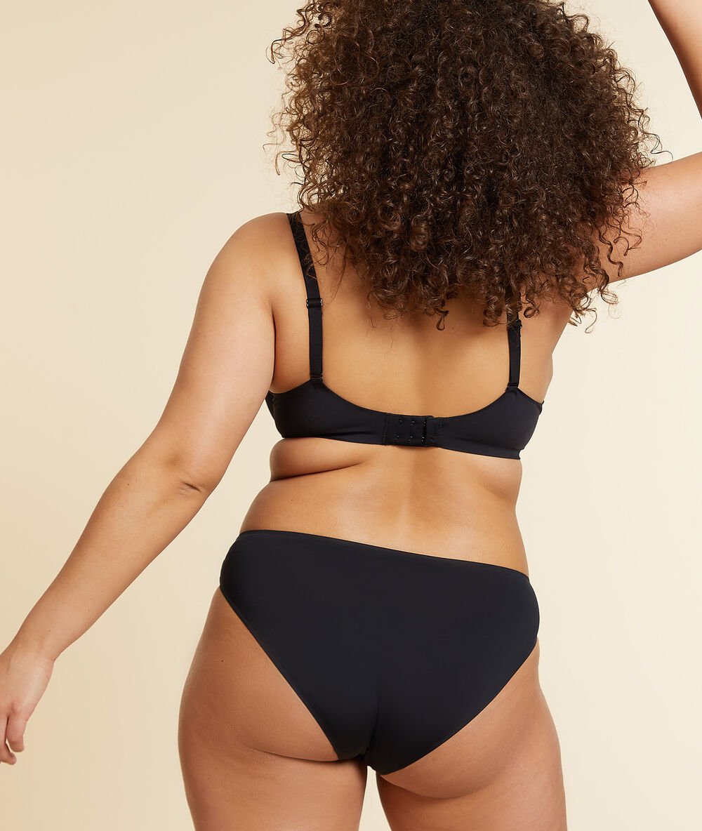 Micro demi cup black.
