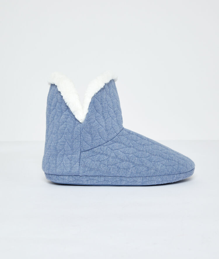 Boot slippers azure.