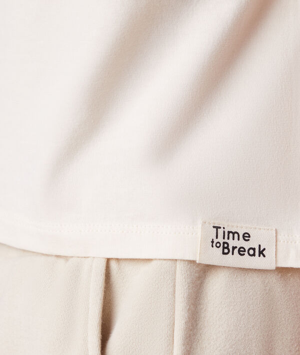 Short-sleeved sleep t-shirt;${refinementColor}