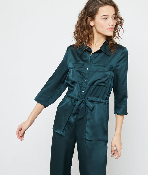 Satin night jumpsuit Satin night jumpsuit
