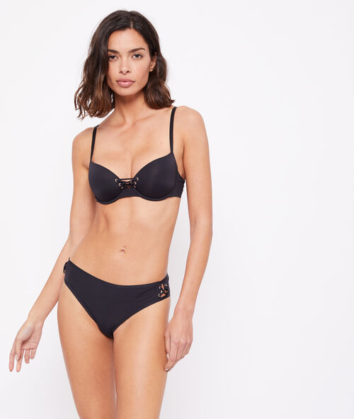 Micro hipster briefs black.