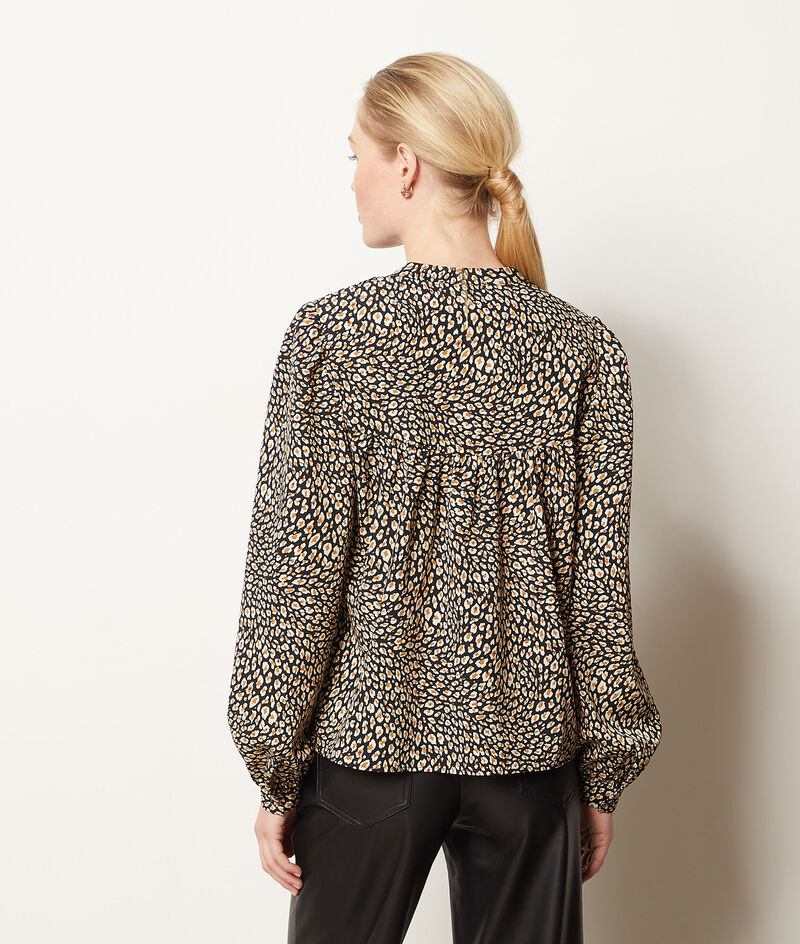Print blouse;${refinementColor}