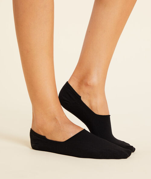 2 paires de socquettes invisibles 2 paires de socquettes invisibles