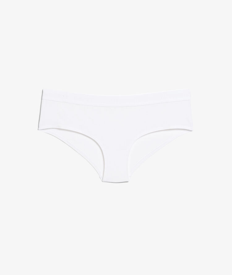 Cotton shorty white.