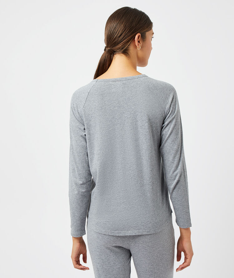 T-shirt "lazy forever" anthracite.