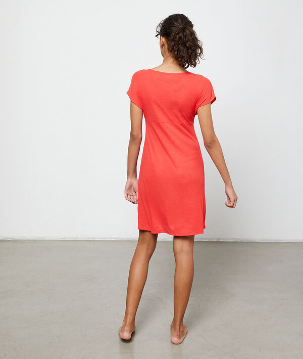 Ribbed babydoll Ribbed babydoll;${refinementColor}