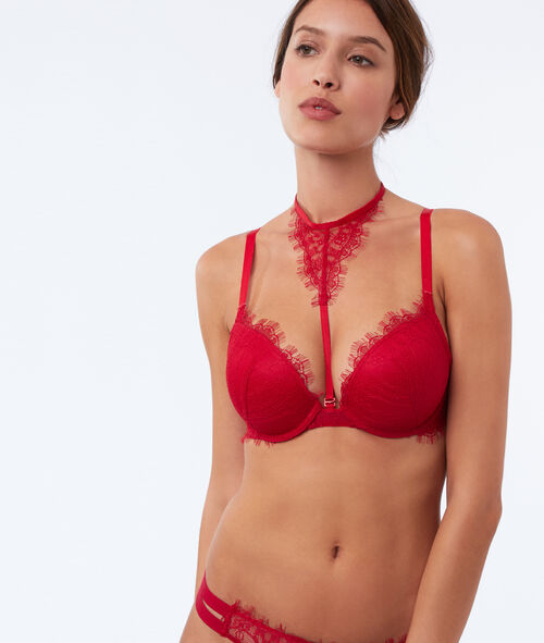 Bra No. 5 - Padded bra with removable choker Bra No. 5 - Padded bra with removable choker