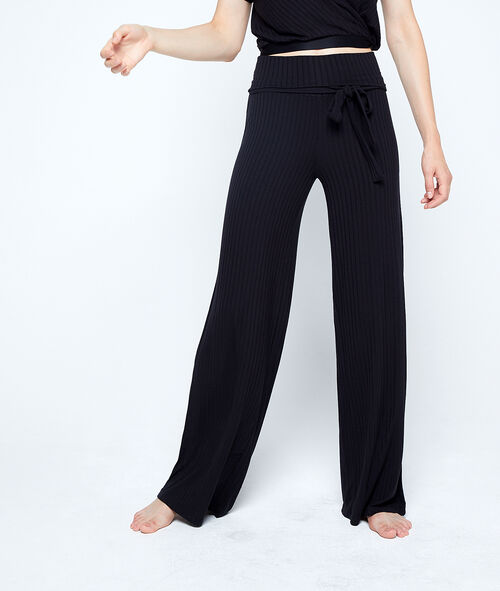 Pantalon côtelé à nouer Pantalon côtelé à nouer