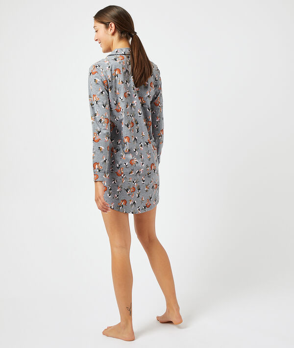 Chemise de nuit imprim&eacute;e;${refinementColor}