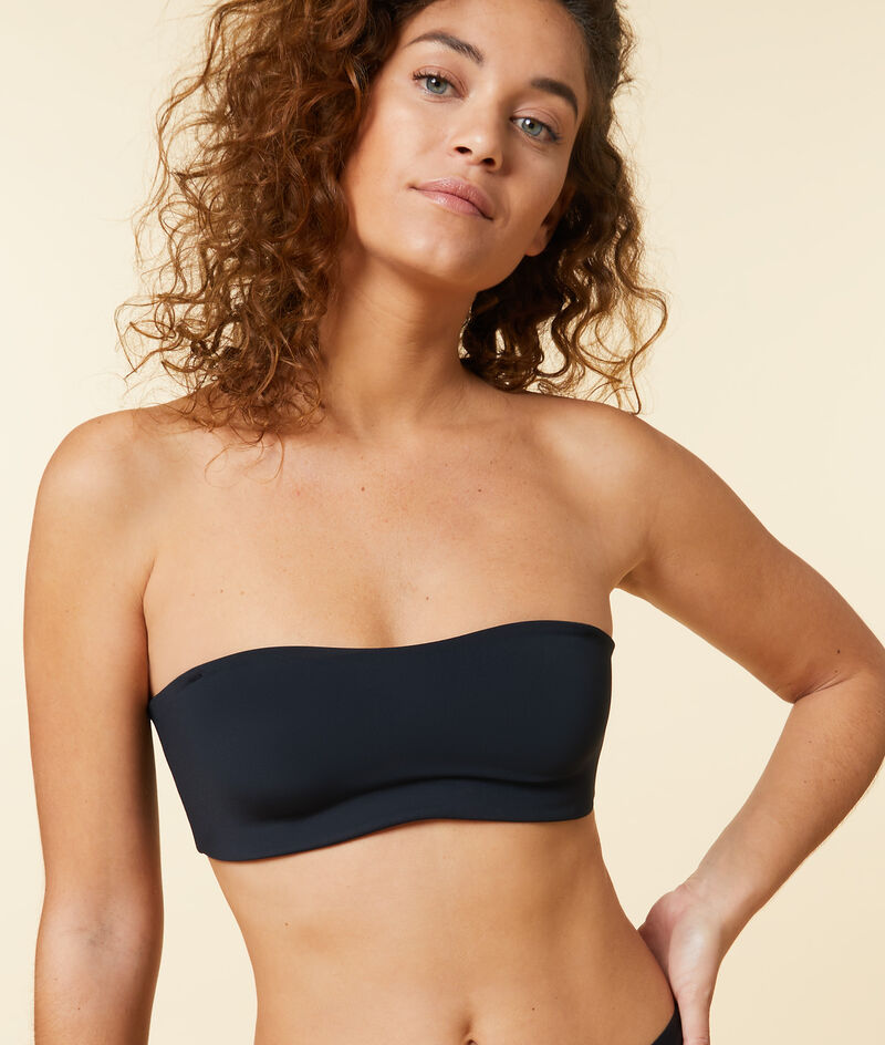 Flexible Underwired Bandeau With Removable Straps;${refinementColor}