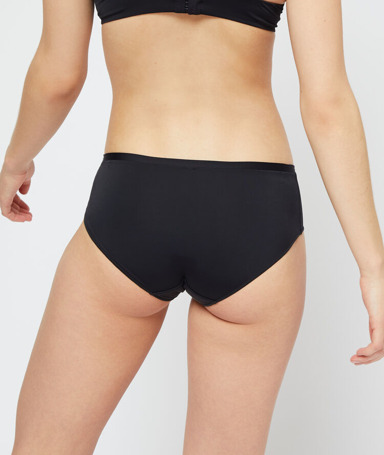 Microfiber shorty black.