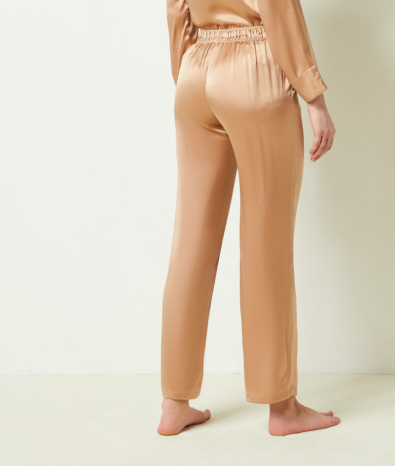 Silk pyjama pants ;${refinementColor}