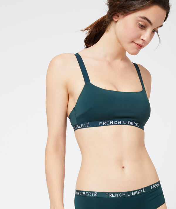 french libert&eacute;' microfibre bandeau bra