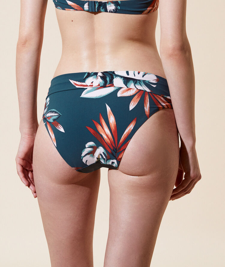 Bikini bottom petrol blue.