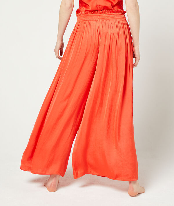 Loose trousers with smocked belt Loose trousers with smocked belt;${refinementColor}