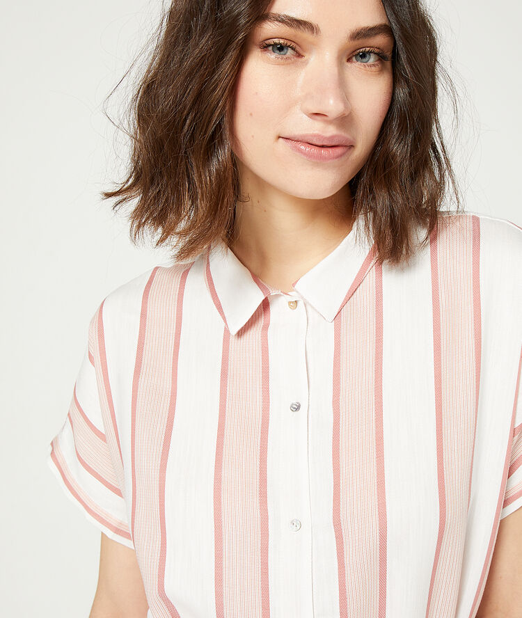 Knot front nightdress pink.