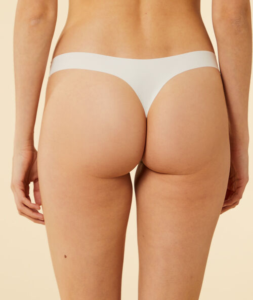 String invisible micro blanc.