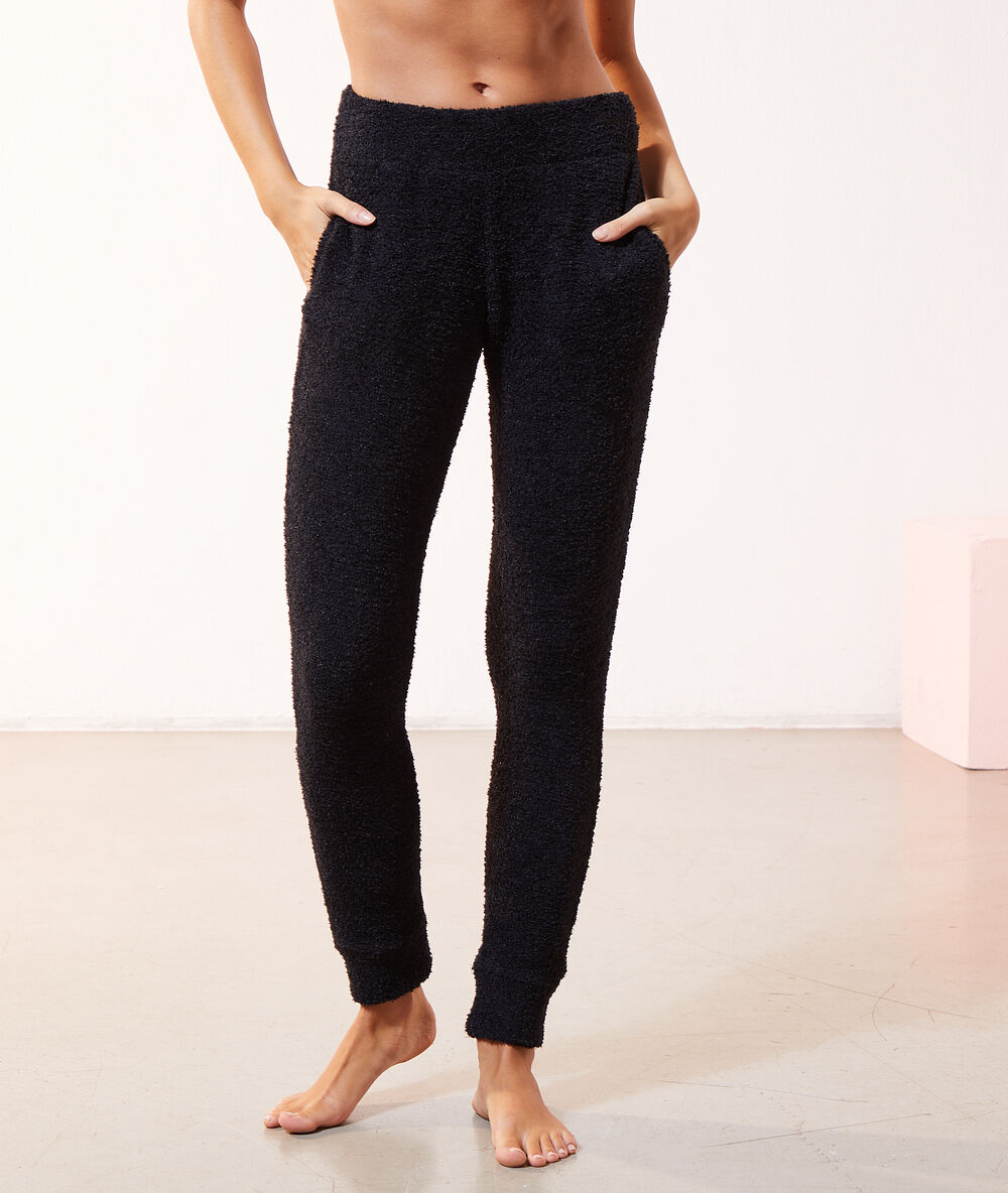 Homewear trousers black.