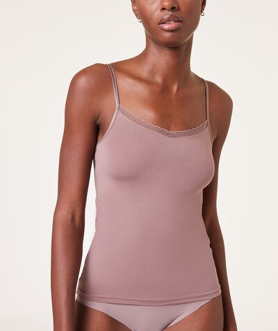  Thermal knit camisole;${refinementColor}