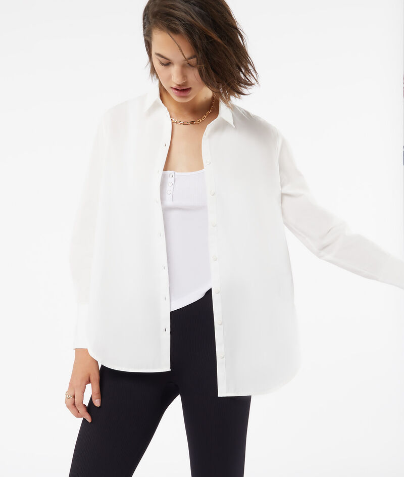 Cotton shirt;${refinementColor}