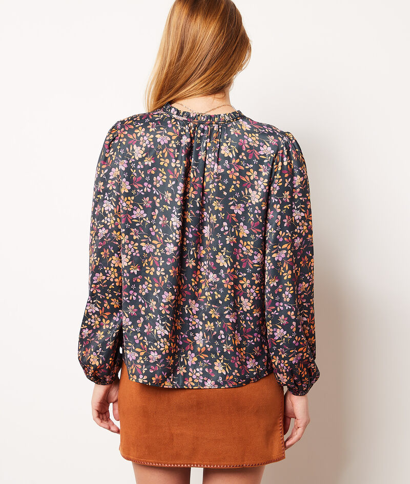 Print blouse;${refinementColor}