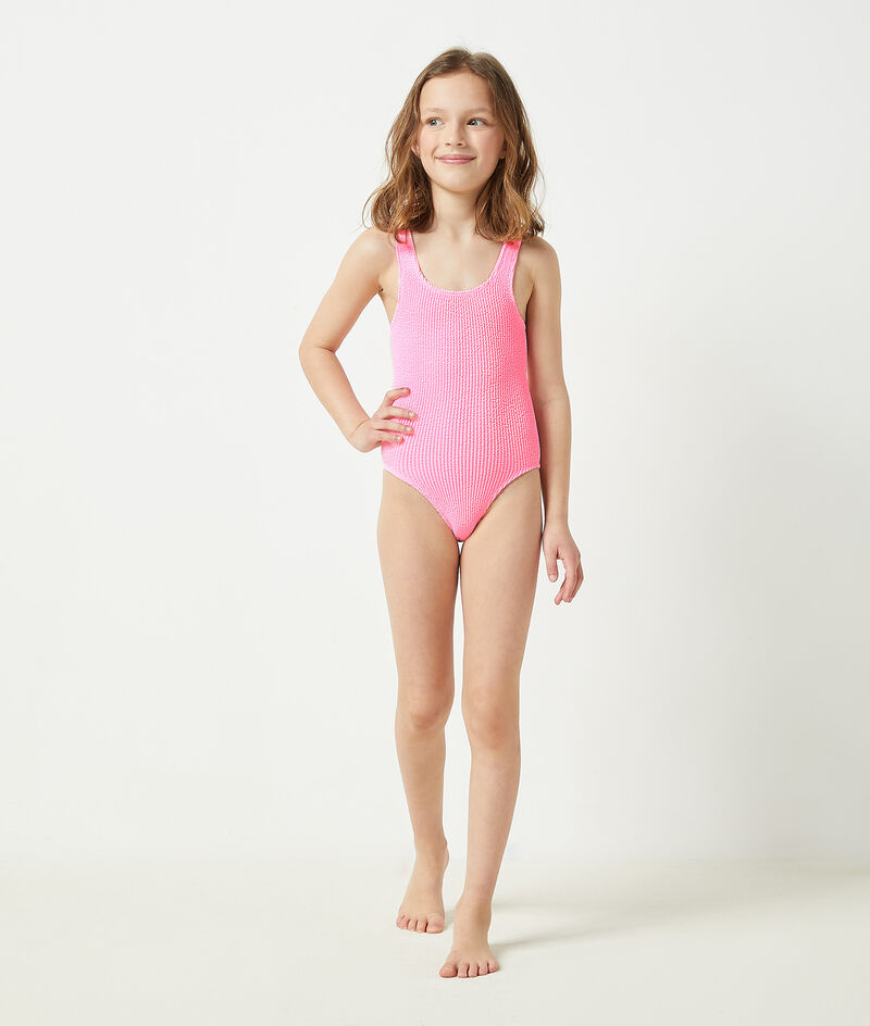 1-Piece Swimsuit In Stretch Fabric;${refinementColor}