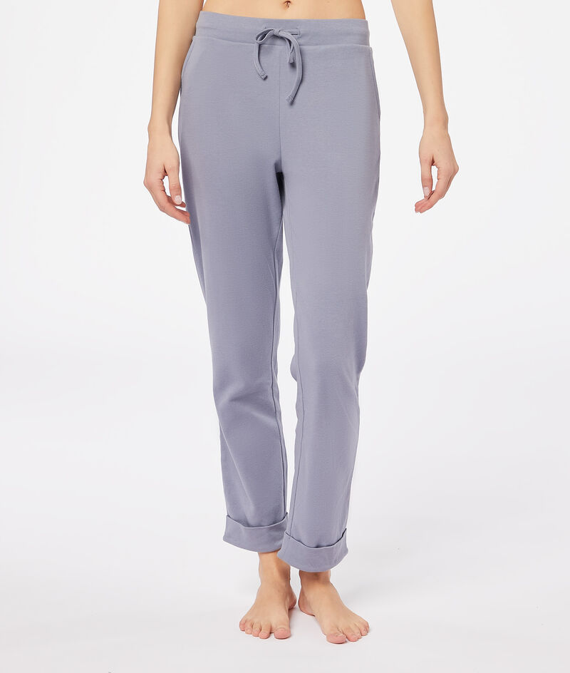 Pantalón pijama 7/8 de algodón;${refinementColor}