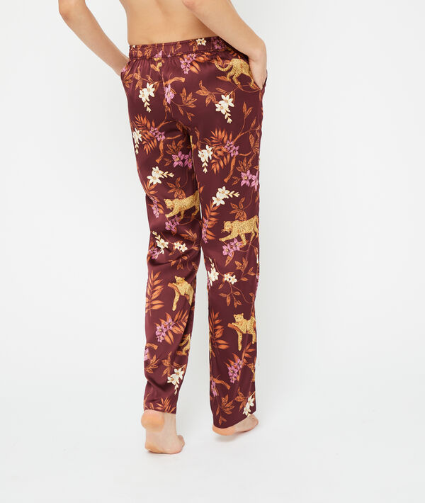 Leopard print trousers Leopard print trousers;${refinementColor}