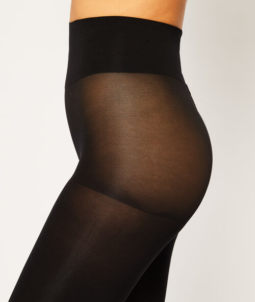 Opaque tights 60d black.