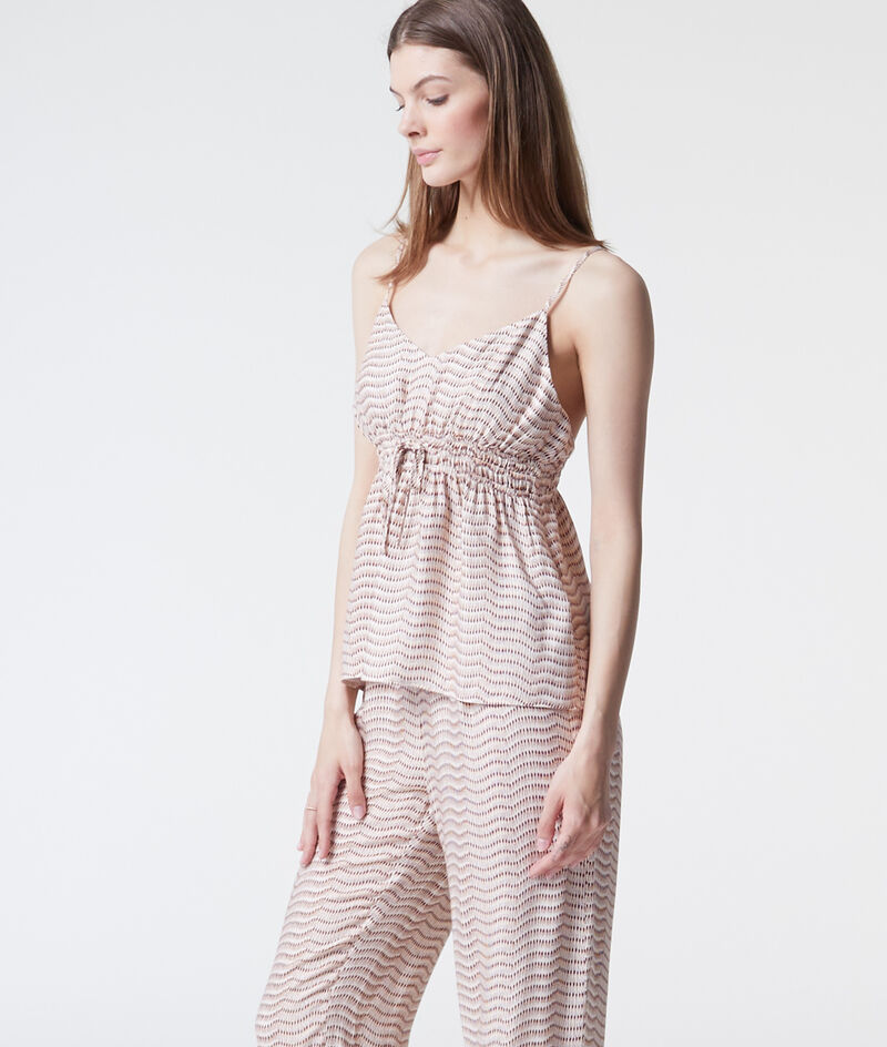 Printed Camisole;${refinementColor}