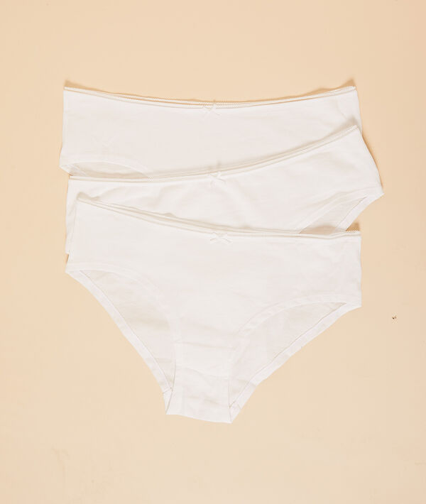 Pack of 3 cotton short briefs Pack of 3 cotton short briefs