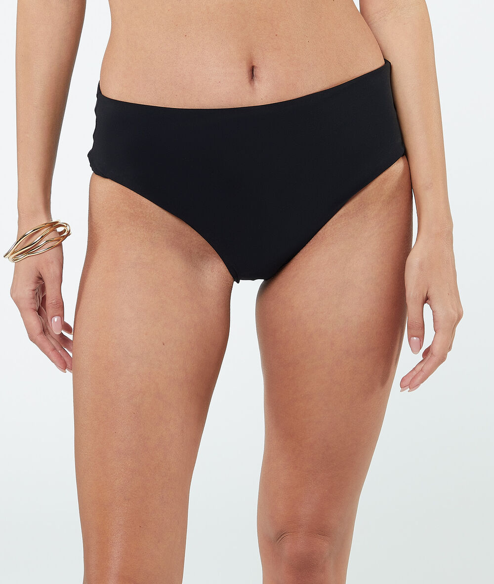 Culotte multipositions maillot de bain noir.