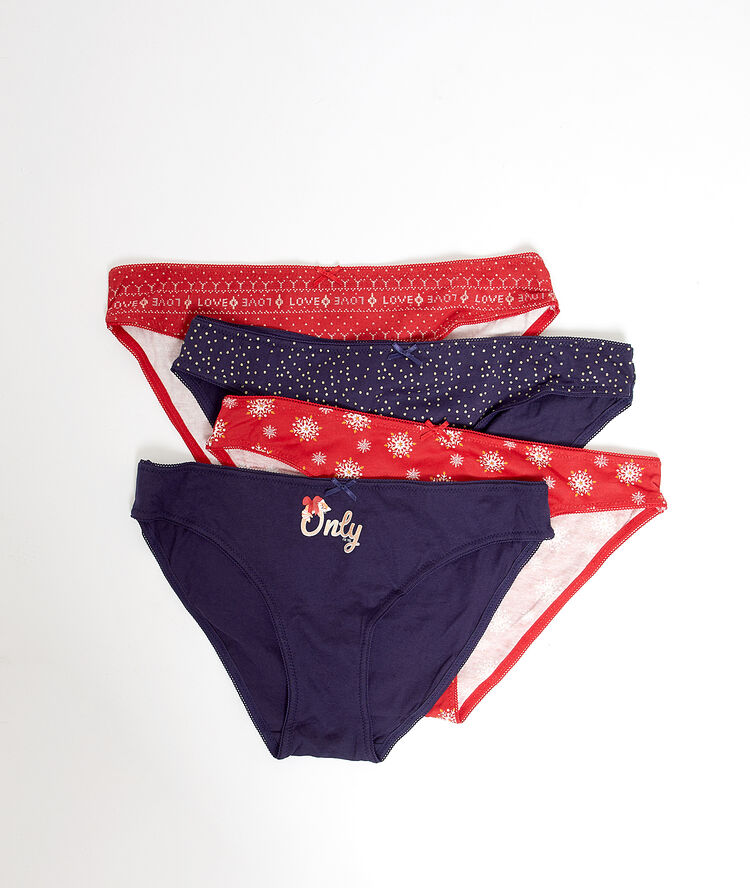 4 pack cotton briefs navy.