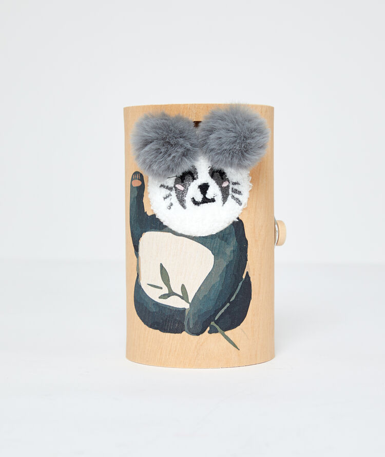 Panda lounge socks white.