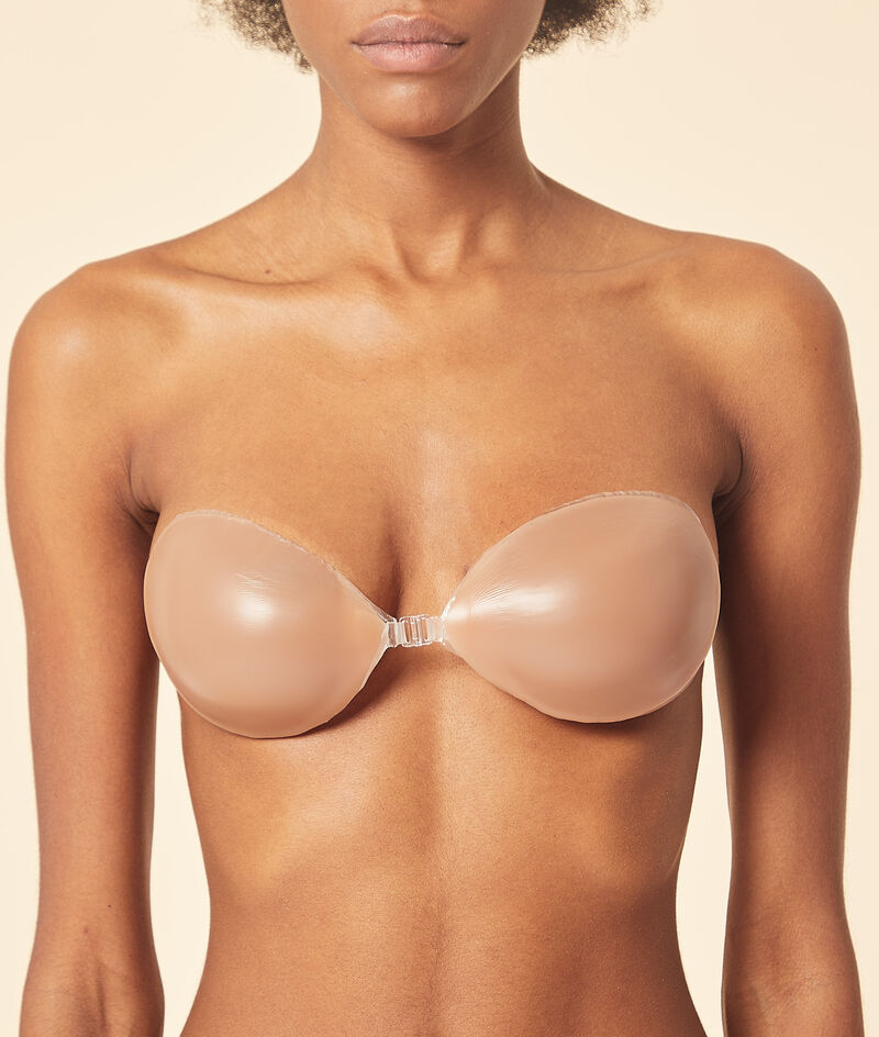 Backless silicone bra;${refinementColor}