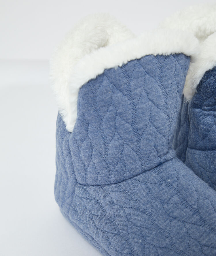 Boot slippers azure.