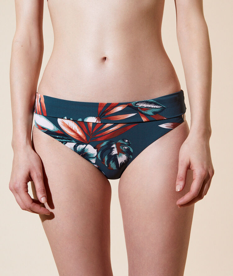 Bikini bottom petrol blue.