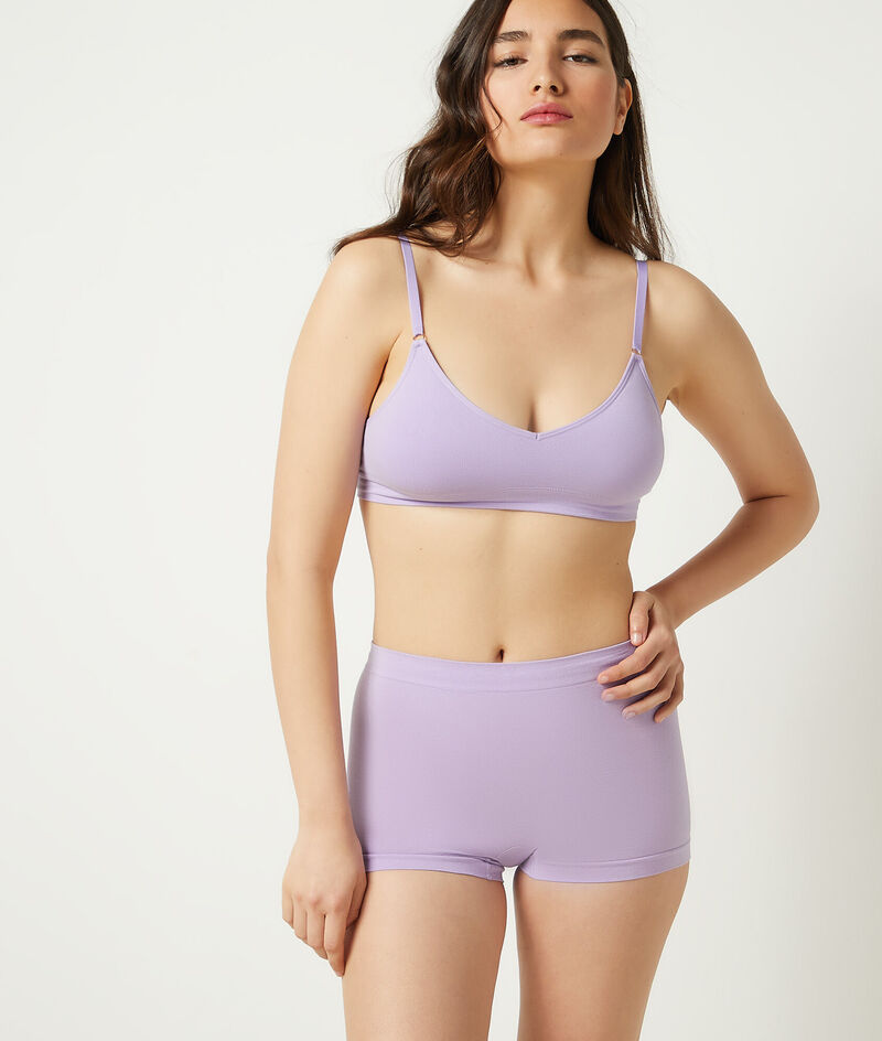 Cotton Bralette;${refinementColor}