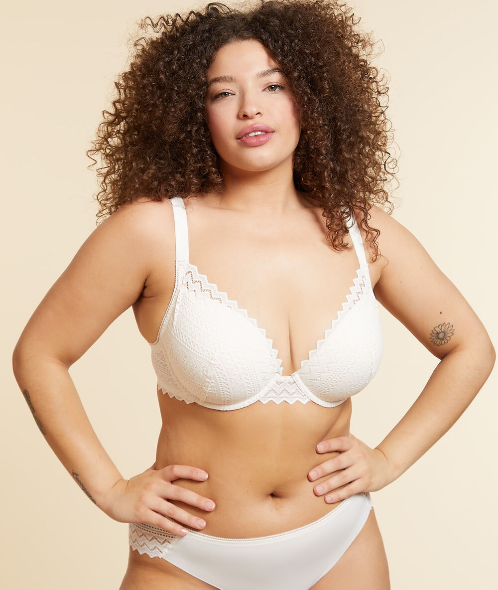 Bra n&deg;5 - light padded  pearl.