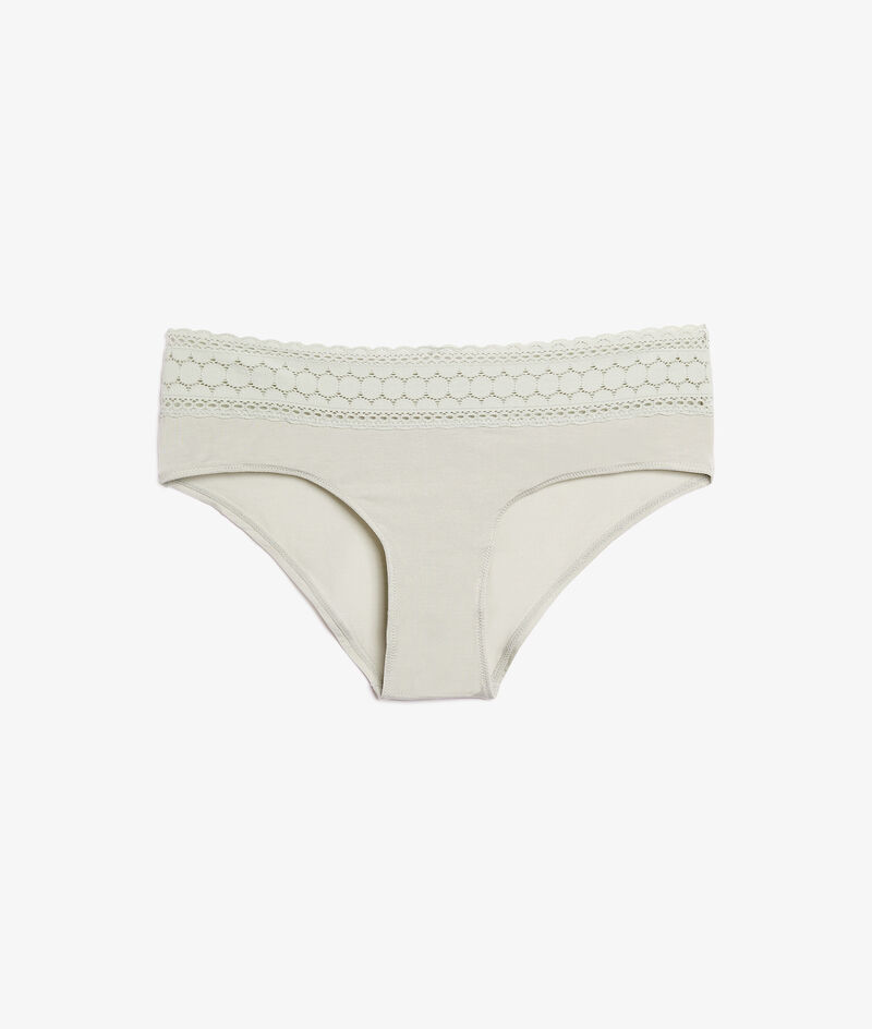 Modal Boyshorts With Lace Details;${refinementColor}