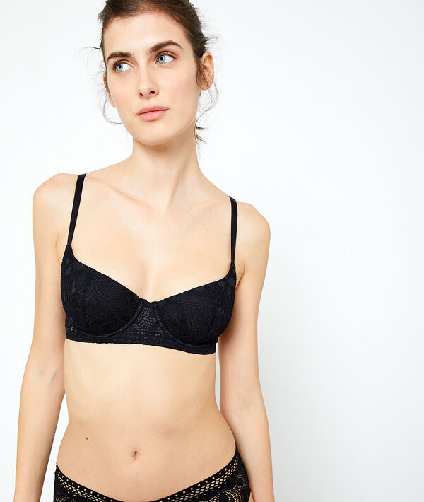 Thin pads balconette bra Thin pads balconette bra;${refinementColor}