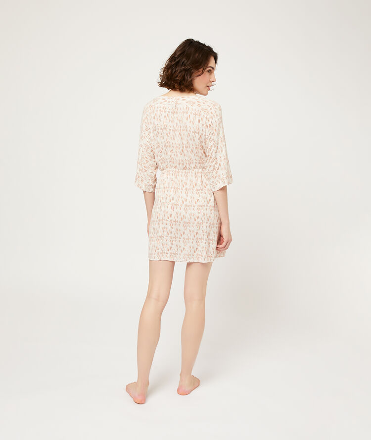 Pompom nightshirt terracotta.
