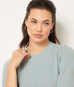 Short Sleeved Sweater;${refinementColor}