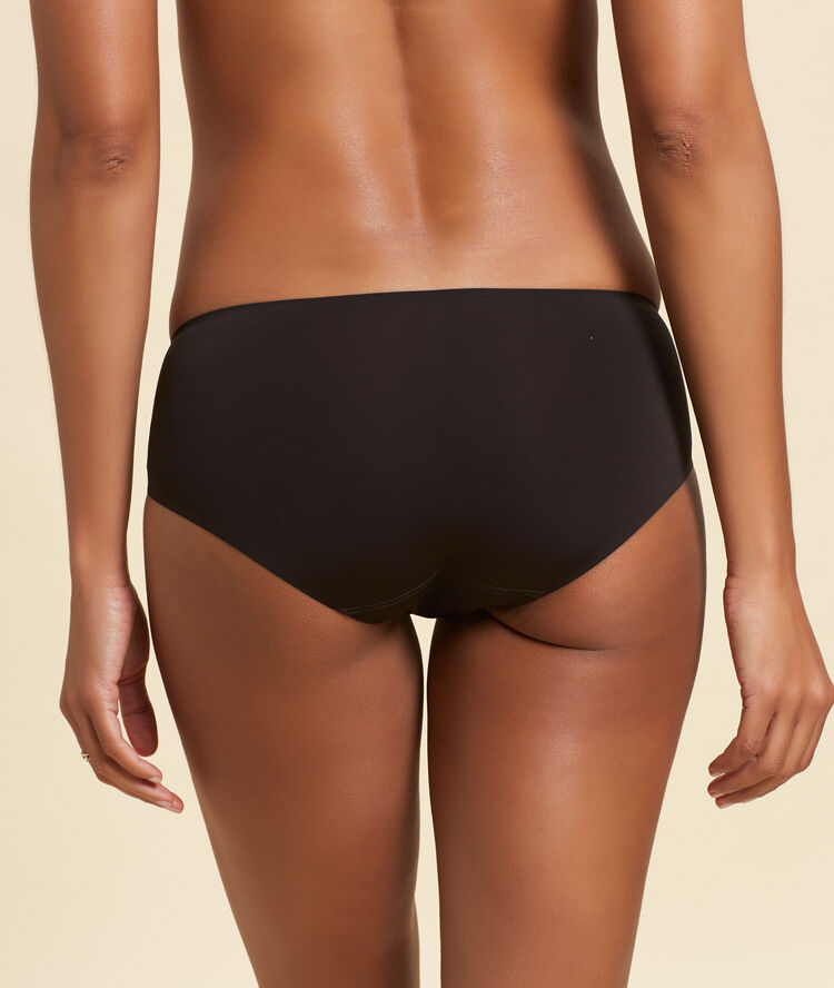 Micro brazilian knickers dark brown.