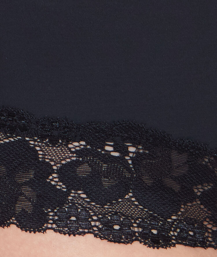 High waist sculpting briefs - level 1: figure sculpting black.