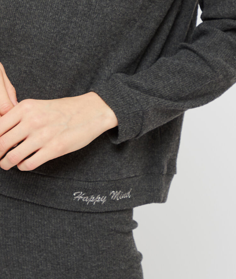 Happy mind' lounge top anthracite.