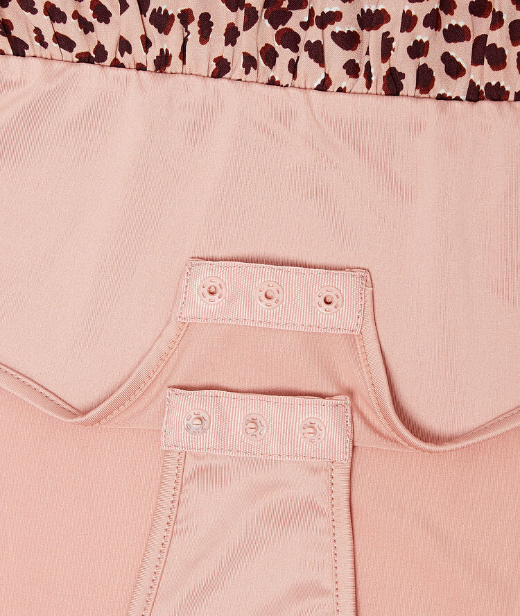 Body imprim&eacute; rose.