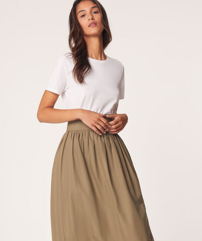 Cotton skirt;${refinementColor}